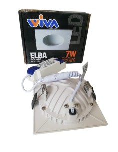 WL ELBA-SQ DWL FIX 7W NO WFL BLANCO 2